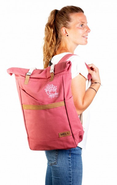 Life-Tree Fairtrade Backpack Dusky Pink from Life-Tree