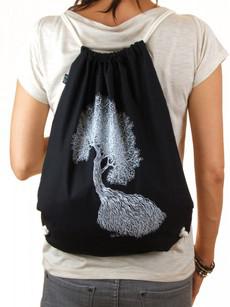 Life-Tree Fairwear Organic Sportsbag Black via Life-Tree