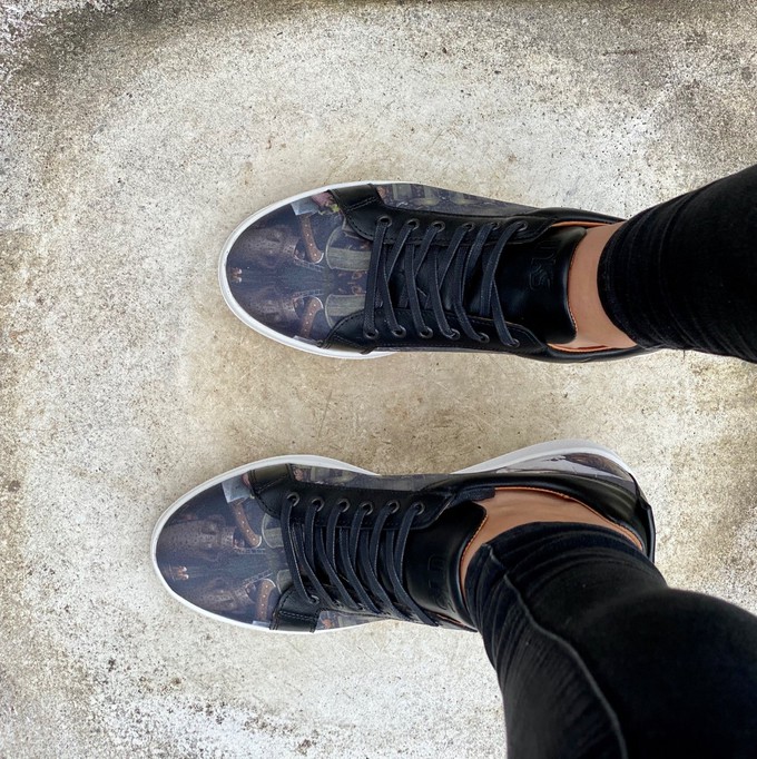 Boyd sneaker Bosch by Night zwart from LINKKENS