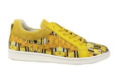 Boyd sneaker The Kiss Gustav Klimt witte zool via LINKKENS