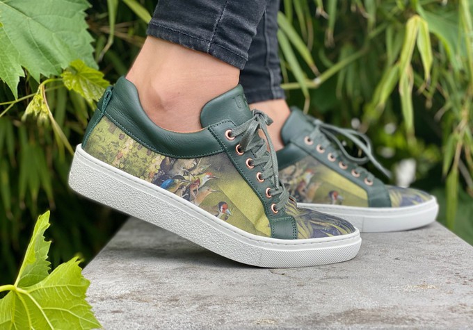 Brave sneaker Forest groen Jeroen Bosch from LINKKENS
