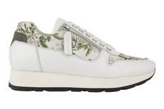 Kara Art sneaker Tak van Bloeiende Azalea wit via LINKKENS