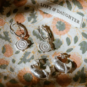 Baby Valora Hoops Silver from Loft & Daughter