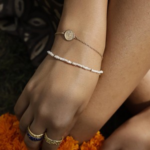 Baby Lakshmi Stacking Bracelet Silver from Loft & Daughter