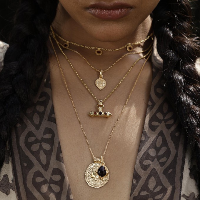 Soul Stone Charm Moonstone Silver from Loft & Daughter