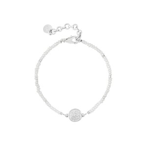 Baby Lakshmi Pearl Stacking Bracelet Silver from Loft & Daughter