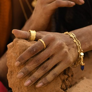 Chunky Relic Stacking Ring from Loft & Daughter