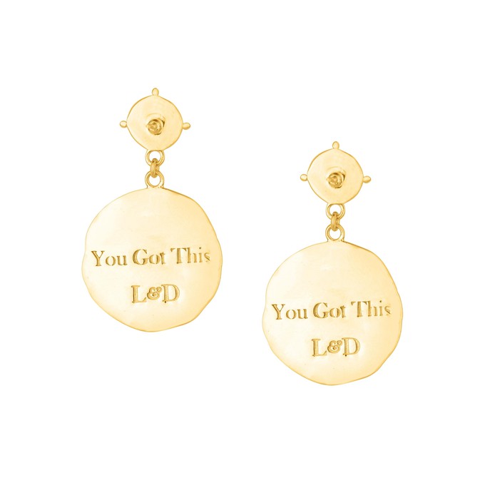 You Got This/ Athena Earrings from Loft & Daughter
