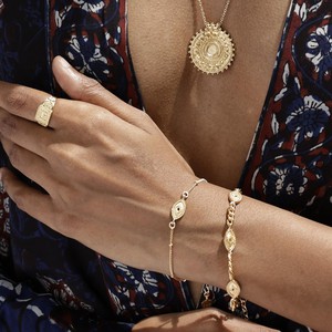 Evil Eye Stacking Bracelet Silver from Loft & Daughter