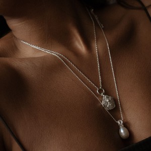 Selene Pearl Charm Silver from Loft & Daughter Selene Pearl Charm Silver from Loft & Daughter