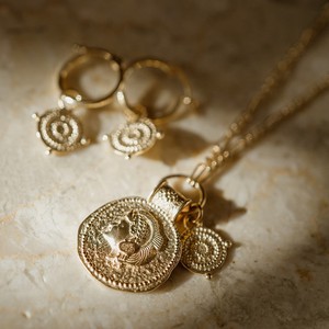 You Got This/ Athena Shield Pendant from Loft & Daughter