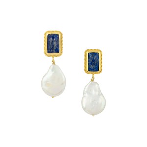 Riviera Earrings Gold Vermeil from Loft & Daughter