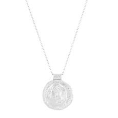 You Got This/ Athena Long Pendant Silver via Loft & Daughter