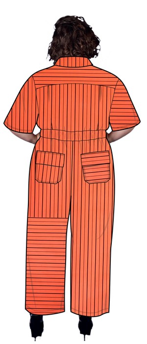 Made-to-order! Orange Pinstripe! from logocomo