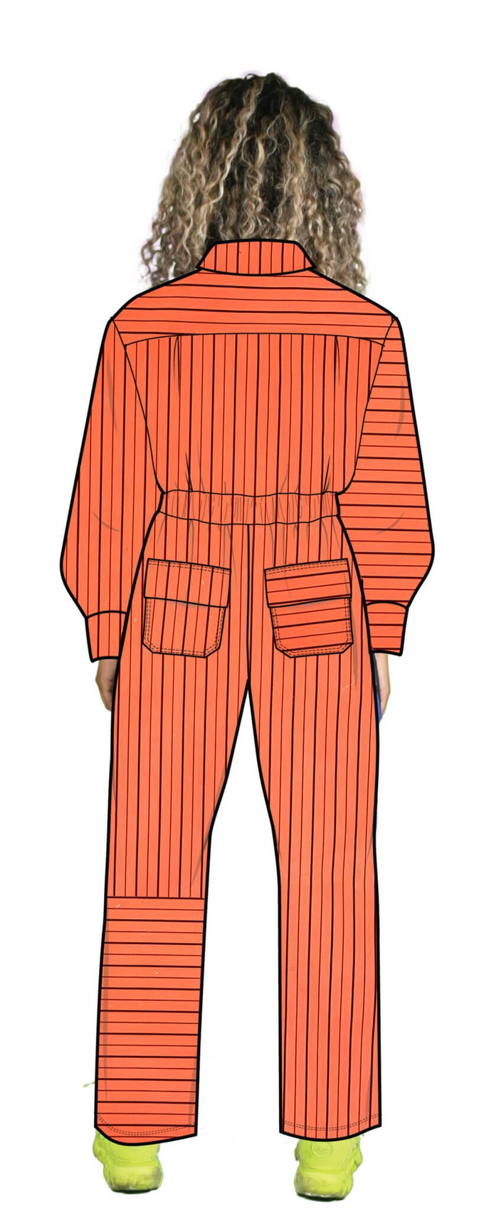 Made-to-order! Orange Pinstripe! from logocomo