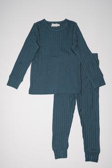 Unisex pyjama Teal Blue via Lomi Essentials