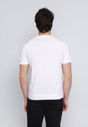 FINEST COTTON T-SHIRT MEN | Creme from Loop.a life