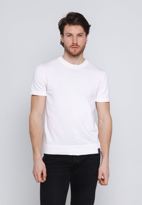 FINEST COTTON T-SHIRT MEN | Creme from Loop.a life