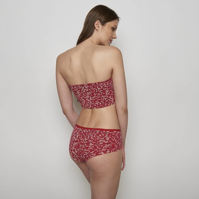 Bandeau biologisch katoen red florecita maat S from Lotika