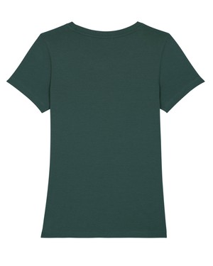 Yara T-shirt dames biologisch katoen - glazed green from Lotika