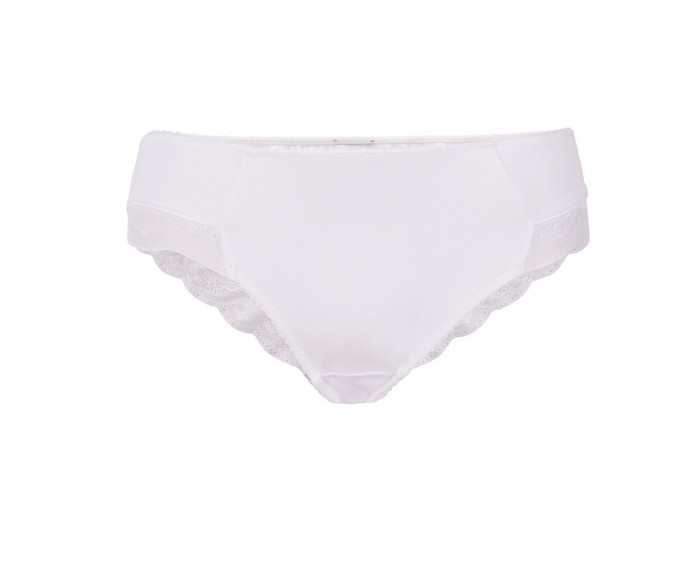 Comazo mini slip Brazil wit met kant - sale mt 42 from Lotika