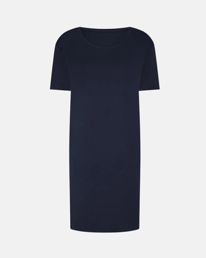 Bamboe dames nachthemd korte mouw Nora – navy from Lotika Bamboe dames nachthemd korte mouw Nora – navy from Lotika