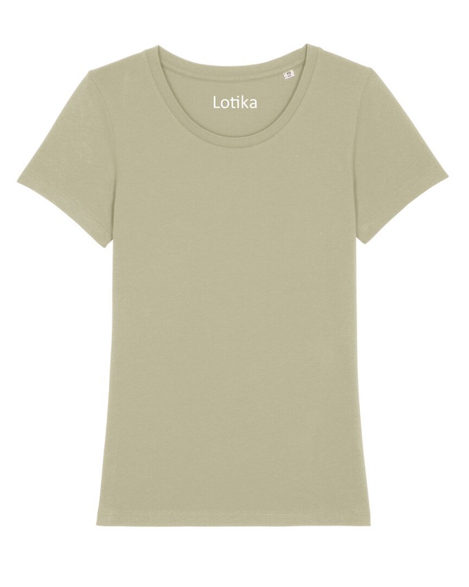 Yara T-shirt dames biologisch katoen - sage from Lotika