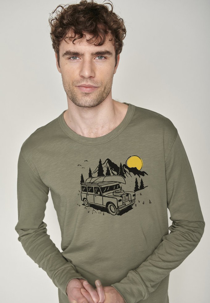 Greenbomb shirt - nature off road light khaki from Lotika