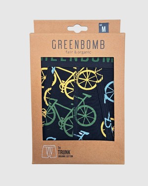 Greenbomb boxershort bike big - zwart from Lotika