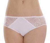 Comazo slip met kant Brazil wit - sale from Lotika