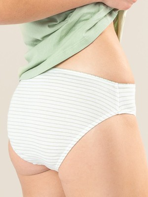 Dames slips 100% katoen Rylie 2-pack - ambrosia wit from Lotika