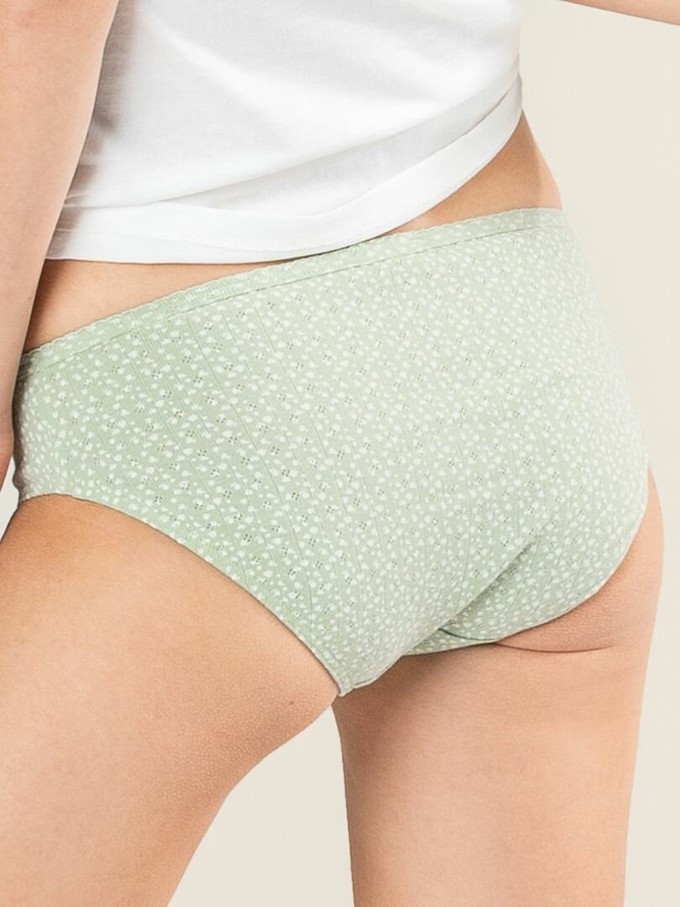 Dames slips 100% katoen Rylie 2-pack - ambrosia wit from Lotika