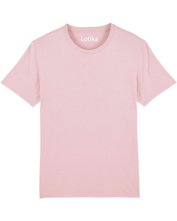 Daan T-shirt biologisch katoen roze maat - S from Lotika