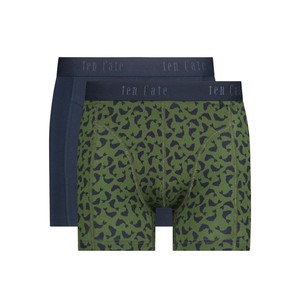 Ten Cate boxershorts biologisch katoen 2 - happy fish olive maat XXL from Lotika