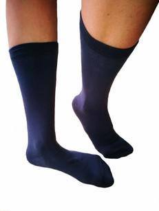 Albero sokken biologisch katoen - donkerblauw van Lotika
