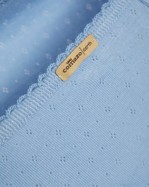 Comazo dames slip 100% biologisch katoen – light blue from Lotika