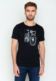 Greenbomb - T-shirt bike cut - black - via Lotika