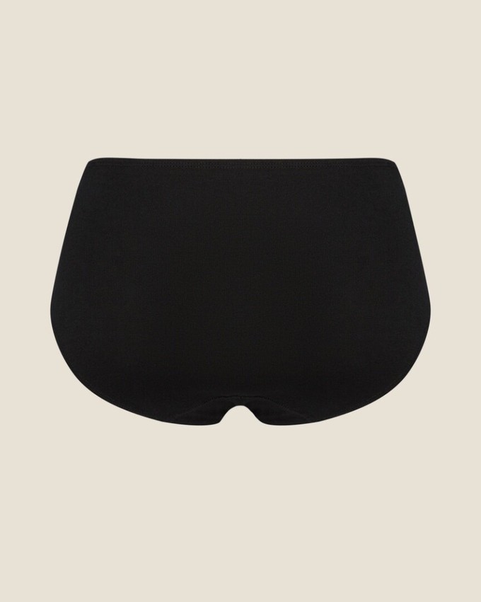 Comazo dames slip 100% katoen – zwart from Lotika