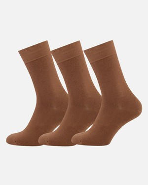 Bamboe sokken Beau 3 pack - bruin from Lotika Bamboe sokken Beau 3 pack - bruin from Lotika