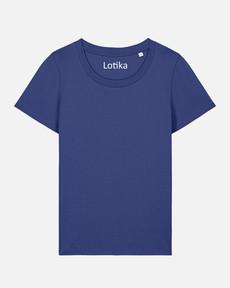 Lotika dames T-shirt Elin biologisch katoen - dusk via Lotika