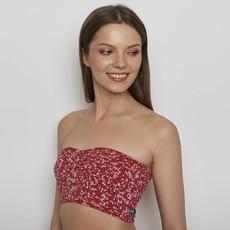 Bandeau biologisch katoen red florecita via Lotika