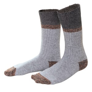 Living Crafts sokken wol met katoen Patrice - stone grey from Lotika