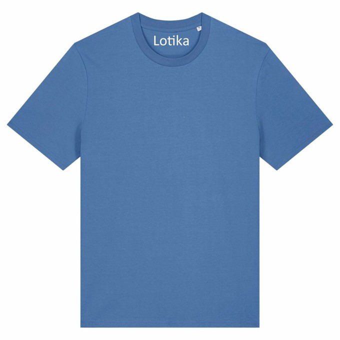Juul T-shirt biologisch katoen - bright blue from Lotika