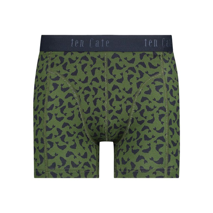 Ten Cate boxershorts biologisch katoen 2 - happy fish olive maat XXL from Lotika