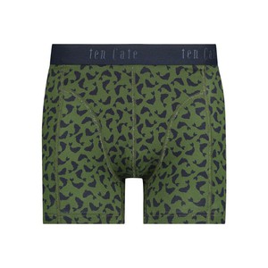 Ten Cate boxershorts biologisch katoen 2 - happy fish olive maat XXL from Lotika