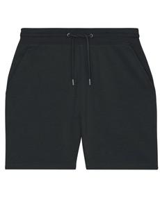 Ravi sweat short bio katoen black via Lotika