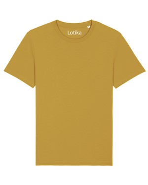 Daan T-shirt biologisch katoen ochre from Lotika