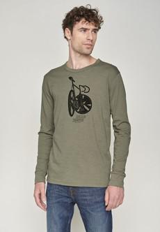 Greenbomb shirt - bike road junkie light khaki via Lotika