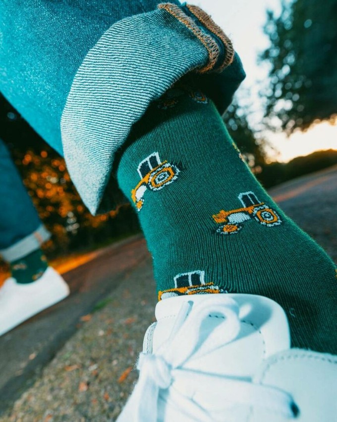 Swole Panda - heren sokken giftbox - boerderij from Lotika