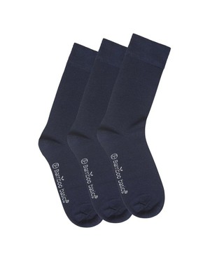 Bamboe sokken Beau 3 pack - donkerblauw from Lotika